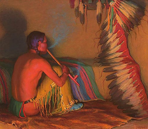 Smoke Offering to the War Bonnet
